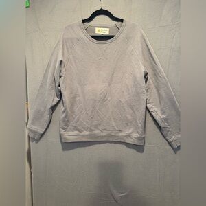 Hemp Women's Light Gray Crew Sweatshirt